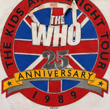 The who 1989 the kids are alright tour tee