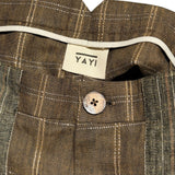 YAYI plaid trousers