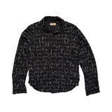 Tweed flannel overshirt