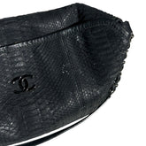 Snake skin python bag