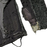 2004 artisanal tweed deconstructed chanel jacket