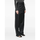 Adjustable layered skirt trouser