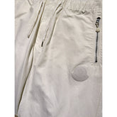 Adjustable waist logo patch pant