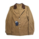 Workwear tailored canvas jacket