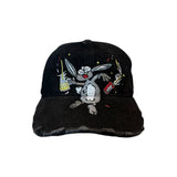 Distressed crazy Bunny hat
