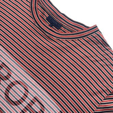 Error graphic striped tee