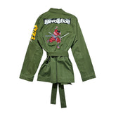 SS15 Runway graphic kimono