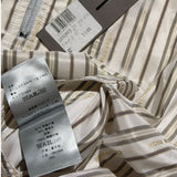 Logo striped graphic windbreaker