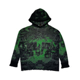 SS1998 frida khalo french courtyard mesh hoodie