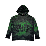 SS1998 frida khalo french courtyard mesh hoodie