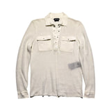Mesh woven polo