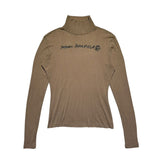 Stretch mesh logo long sleeve