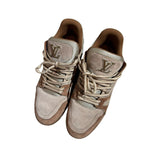 Low Trainer suede leather sneaker