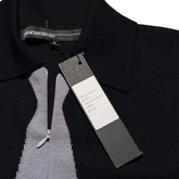 Knit tie shirt