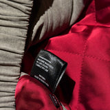 Sueded flight jacket