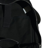 2 pocket thick canvas backpack