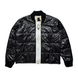 Pacifier zipper padded bomber