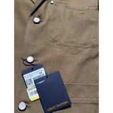 Workwear tailored canvas jacket