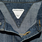 Denim carpenter button shirt