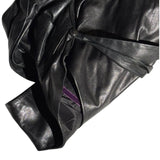 3in1 leather wrap vest