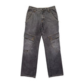 Denim cargo pant