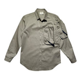Cargo pocket button down