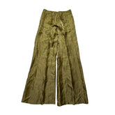 Layered sheer flared trouser