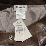 1999 Wide leg glitter leather pant