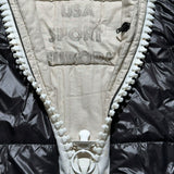 Pacifier zipper padded bomber