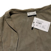 Leather cropped shrug/bolero