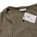Leather cropped shrug/bolero