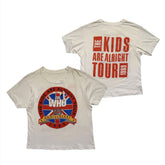 The who 1989 the kids are alright tour tee