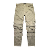 Multi cuffed denim pant