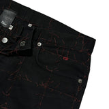 SS18 Runway exposed stitch denim