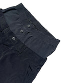 Double waist wide leg flared pant