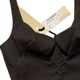 Ray corset lace top