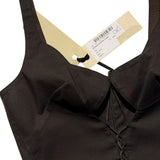 Ray corset lace top