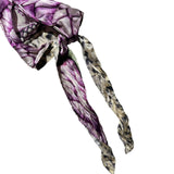 Snake print Graphic silk shirt