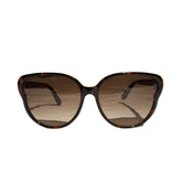 Tortoise contrast trim sunglasses