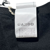 Adjustable waist waxed mini skirt