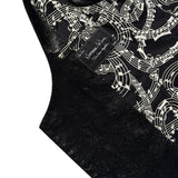 Archive Blistered leather double breast vest
