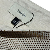 Crystal embellished cargo mini dress