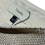 Crystal embellished cargo mini dress