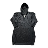 Rubberized oversized poncho