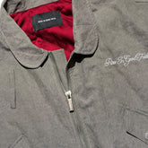 Sueded flight jacket