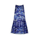 Archive tropical garden mesh skirt