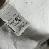 SS25 punk graphic oversized button down