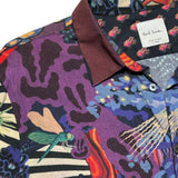 Psychedelic shroom trip button down