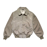 Embossed tonal bomber