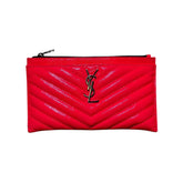 Matelasse Logo card holder